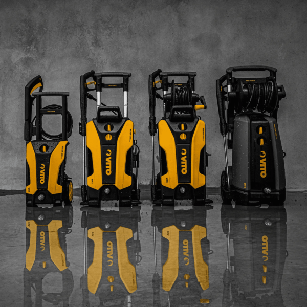A lavadora de alta pressão da VITO é um equipamento com desempenho profissional, para os trabalhos mais exigentes, garantindo uma limpeza profunda e eficiente em grandes áreas e diversas superfícies.
