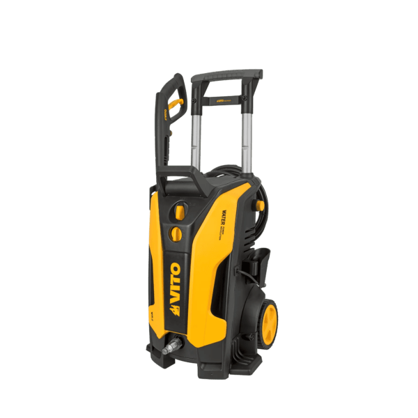 A lavadora de alta pressão WR2 da VITO (VIML130WR2) é a solução ideal para os trabalhos de limpeza do dia a dia, estando também preparada para dar resposta às exigências da limpeza de carros, motos, pátios, escadarias, ente outras superfícies do exterior.